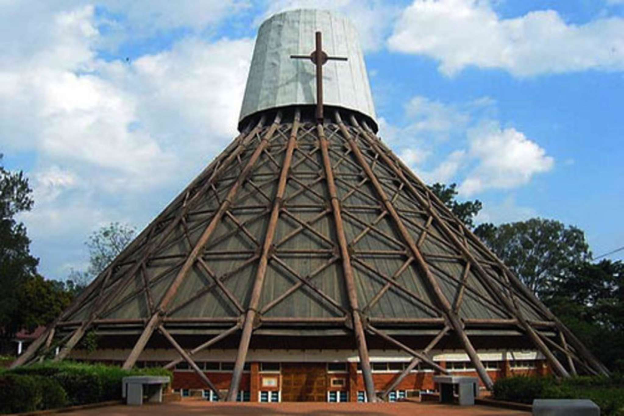 The Uganda Martyrs Catholic shrine in Namugongo