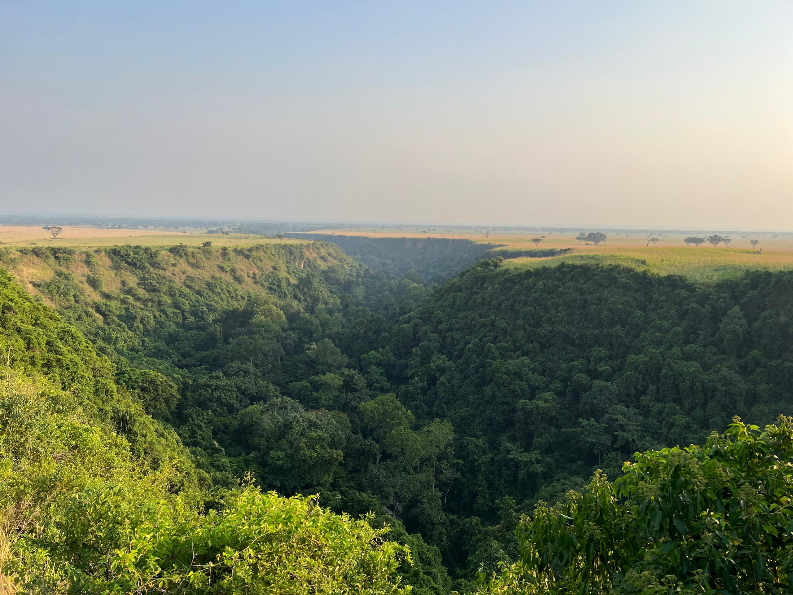 5 Day Holiday in Uganda Eye catching views of the Kyambura Gorge in Queen Elizabeth National Park Vibrant Holiday Safaris
