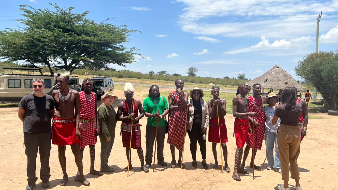 Participating in the Masai Cultural Encounter